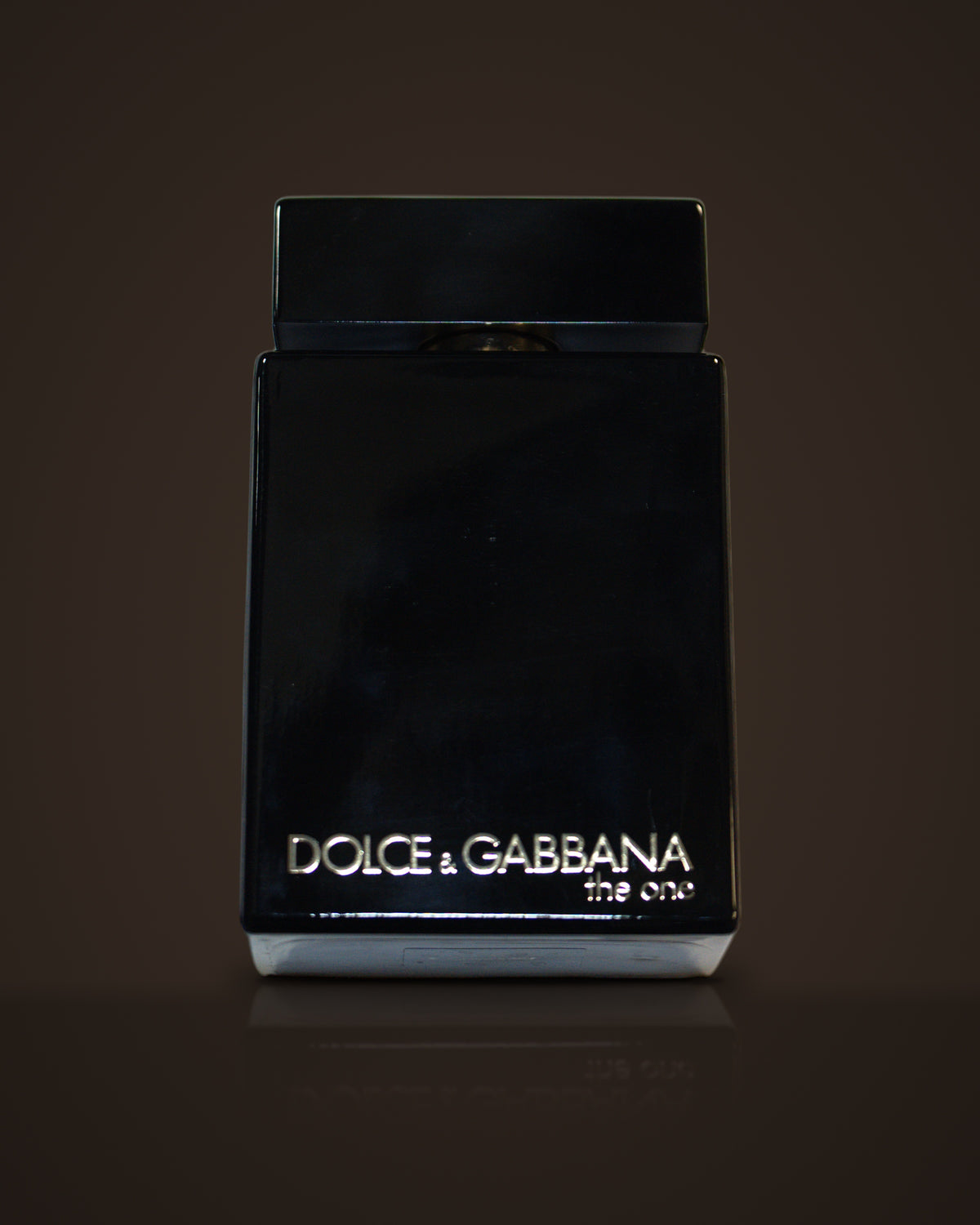 The One — Dolce & Gabbana fragrance decant on dark background
