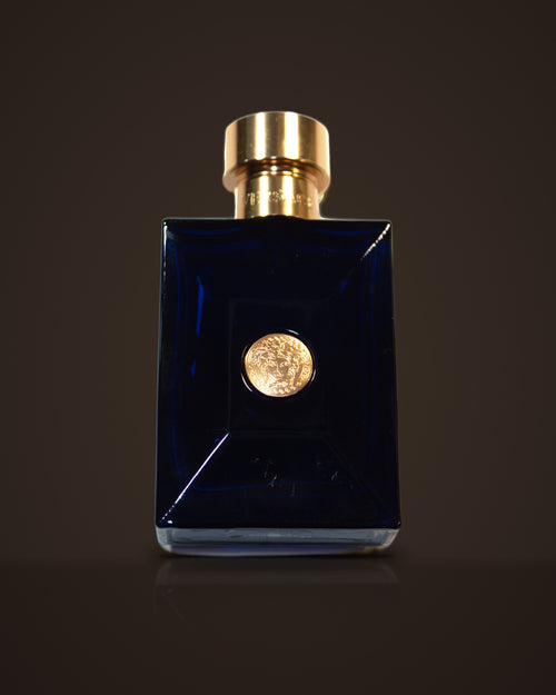 Dylan Blue — Versace fragrance decant on dark background