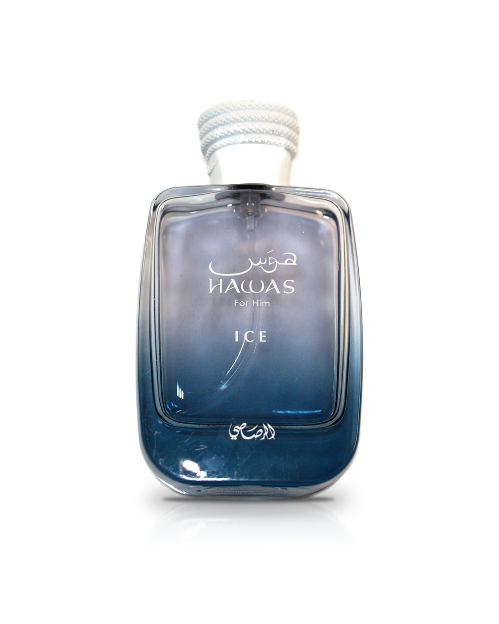 Hawas Ice — Rasasi fragrance decant on white background